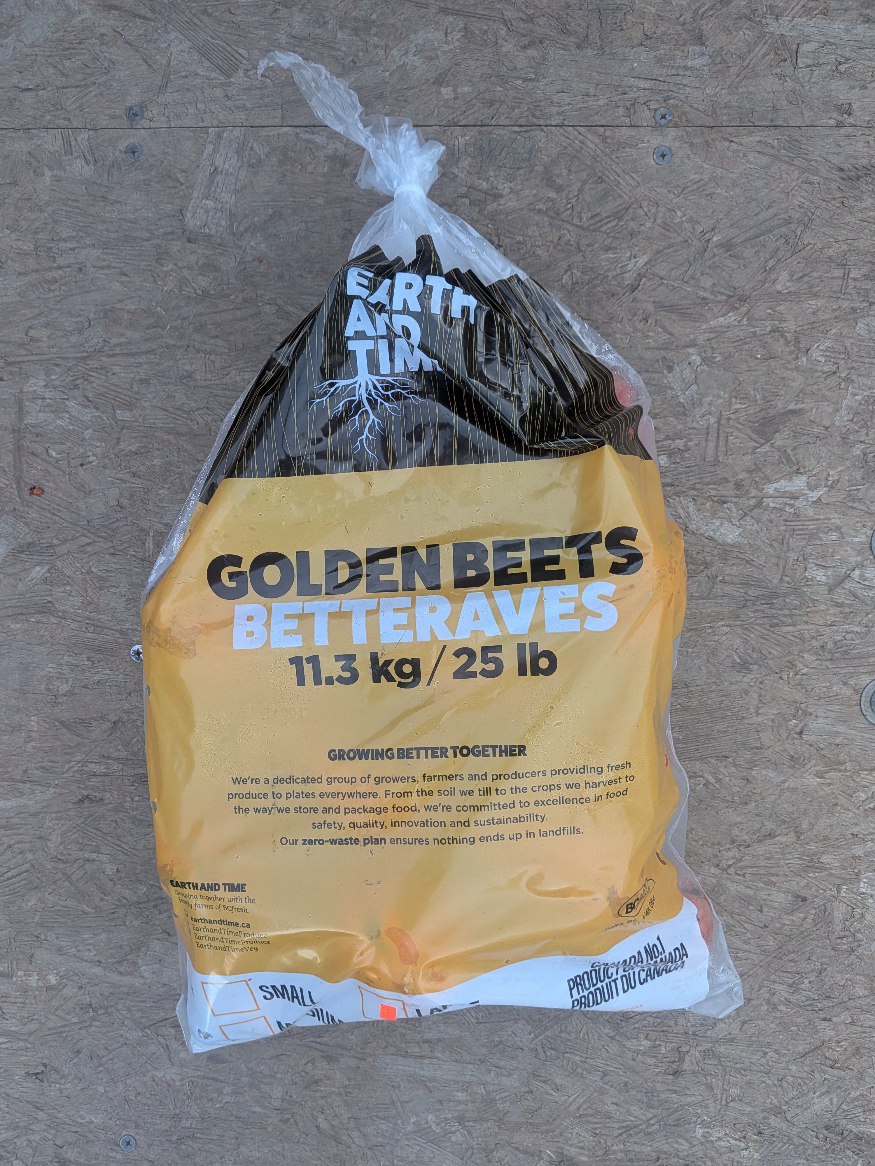 Beet gold 25 pounds Root Vegetables