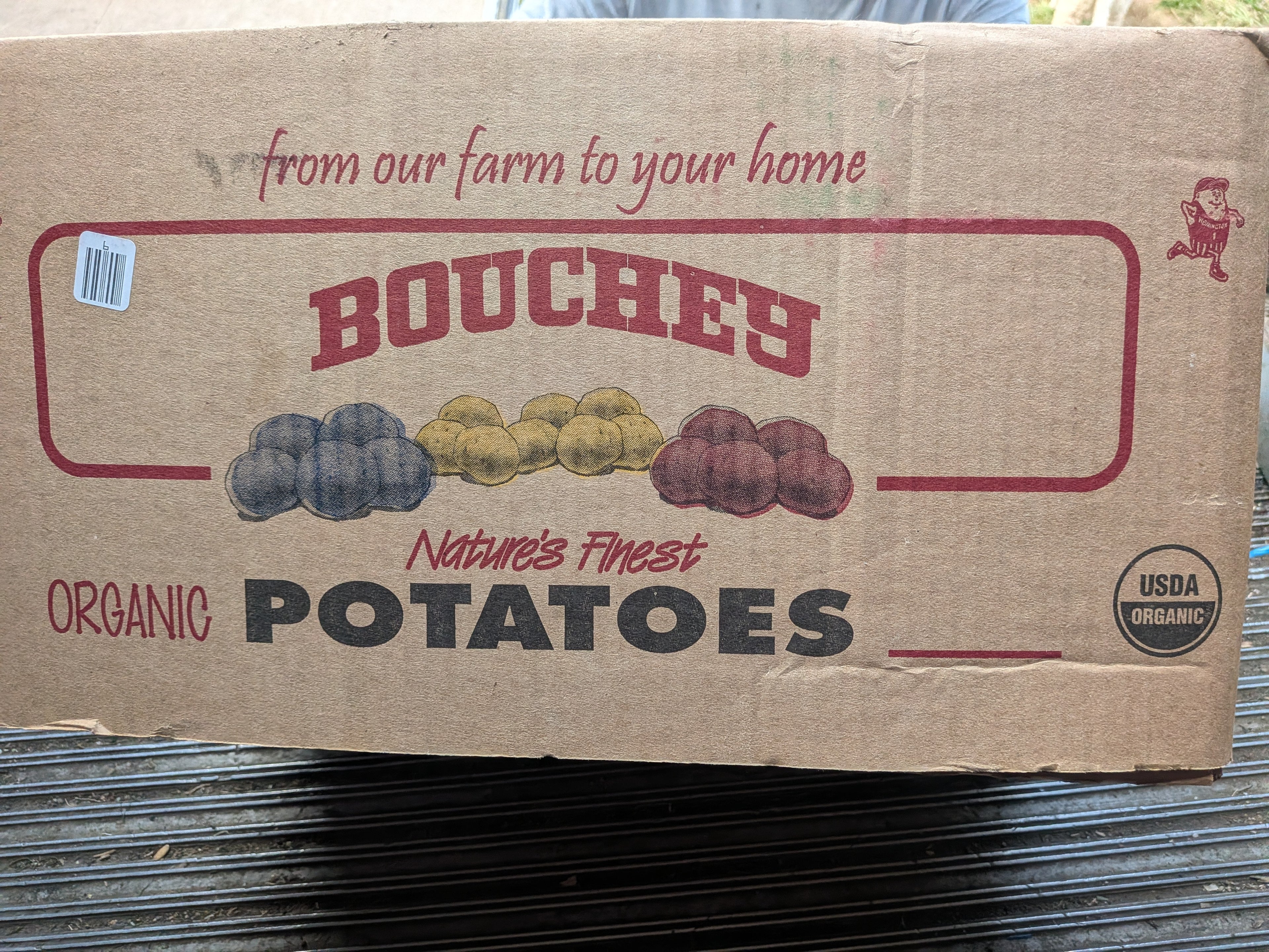 Potato organic red 50 pounds