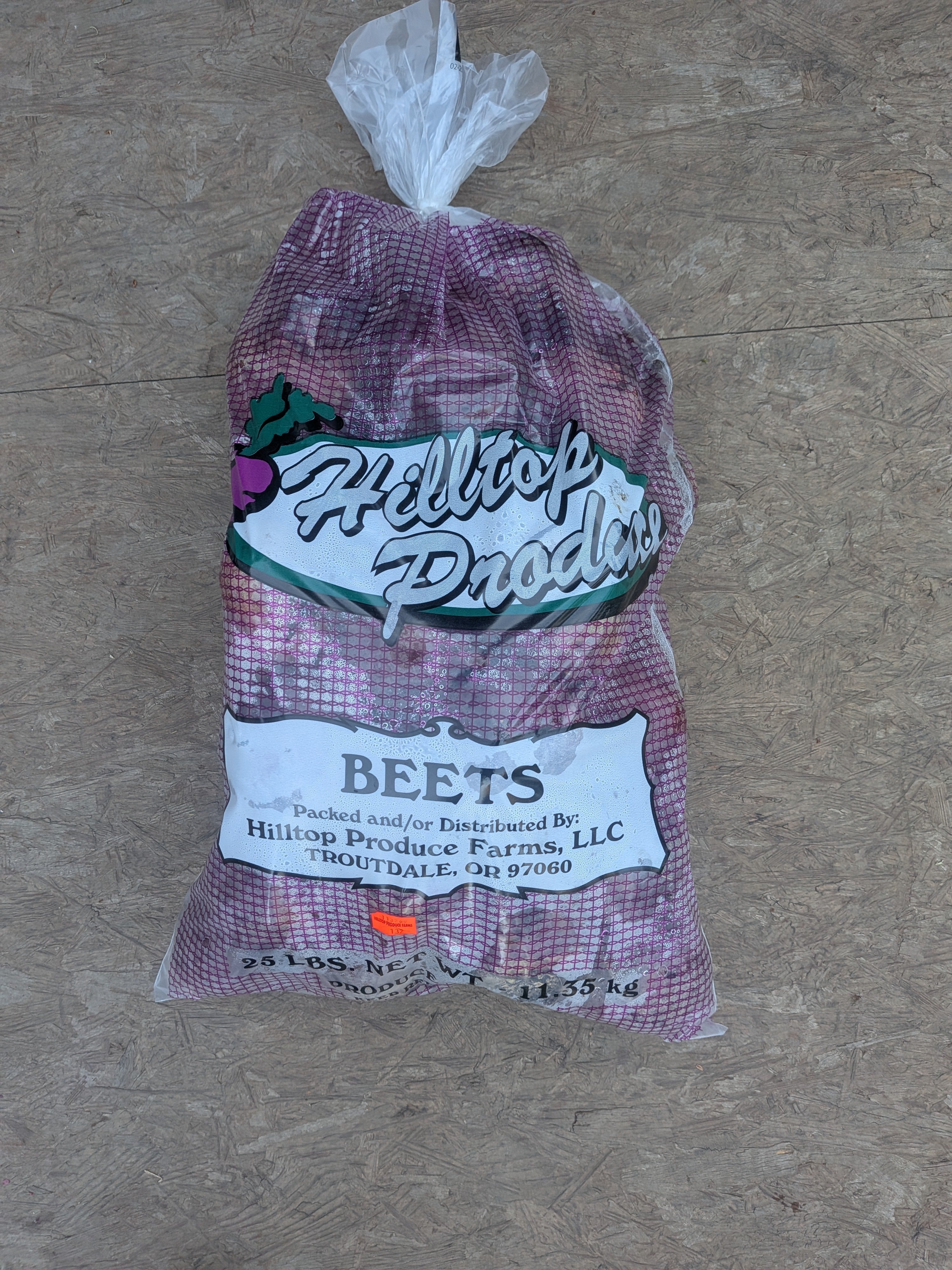 Beet red 25 pounds Root Vegetables